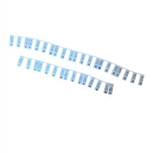Keyboard piano Musical Note rubber guide